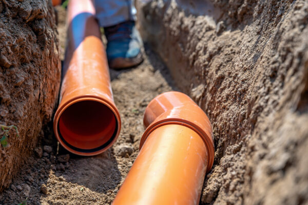 Mit professionellen Entwässerungsarbeiten sorgen unsere Experten für Gartenlandschaftsbau für Stadtentwässerung im Kleinen wie im Großen.